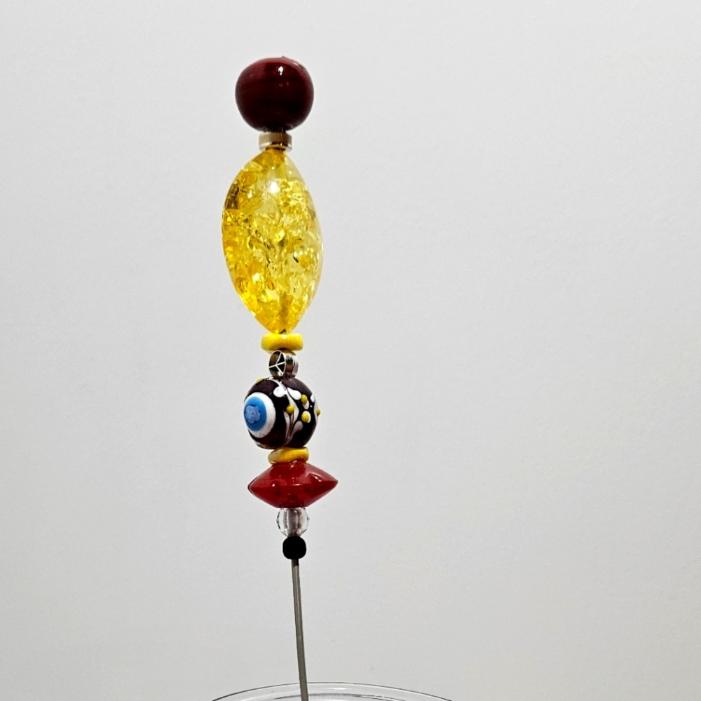 Beaded Garden Plant Stake
